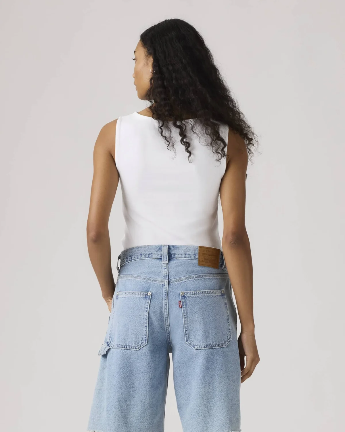 WT_005IZ-0007_GLO_CM_BV Levi’s Γυναικείο Top Blair Boatneck Αμάνικο Slim Fit