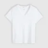 WT_005J6-0011_GLO_CL_FV Levi’s Γυναικείο T Shirt Favorite Cotton V Neck Standard Fit