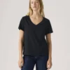 WT_005J6-0012_GLO_CM_FV Levi’s Γυναικείο T Shirt Favorite Cotton V Neck Standard Fit