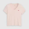 WT_005J6-0022_GLO_CL_FV Levi’s Γυναικείο T Shirt Favorite Cotton V Neck Standard Fit