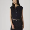 Levi’s Γυναικείο Denim Γιλέκο 90s Shrunken Collarless Relaxed Fit