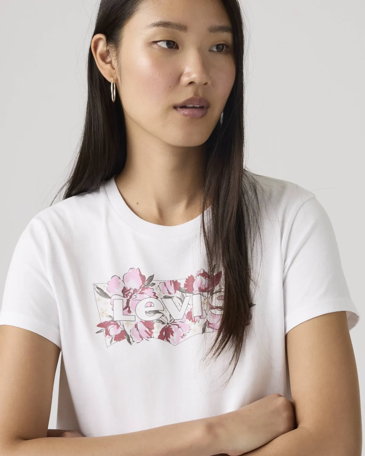 Levi's Γυναικείο T Shirt Perfect Tee Crewneck Standard Fit