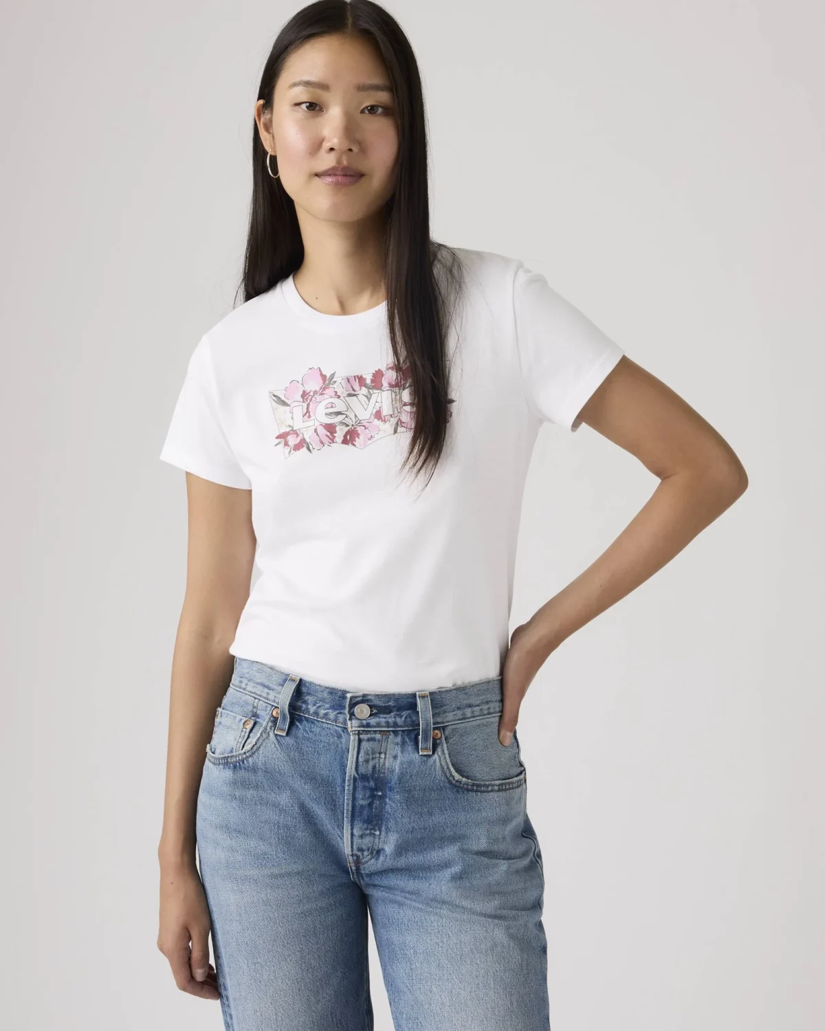 Levi's Γυναικείο T Shirt Perfect Tee Crewneck Standard Fit