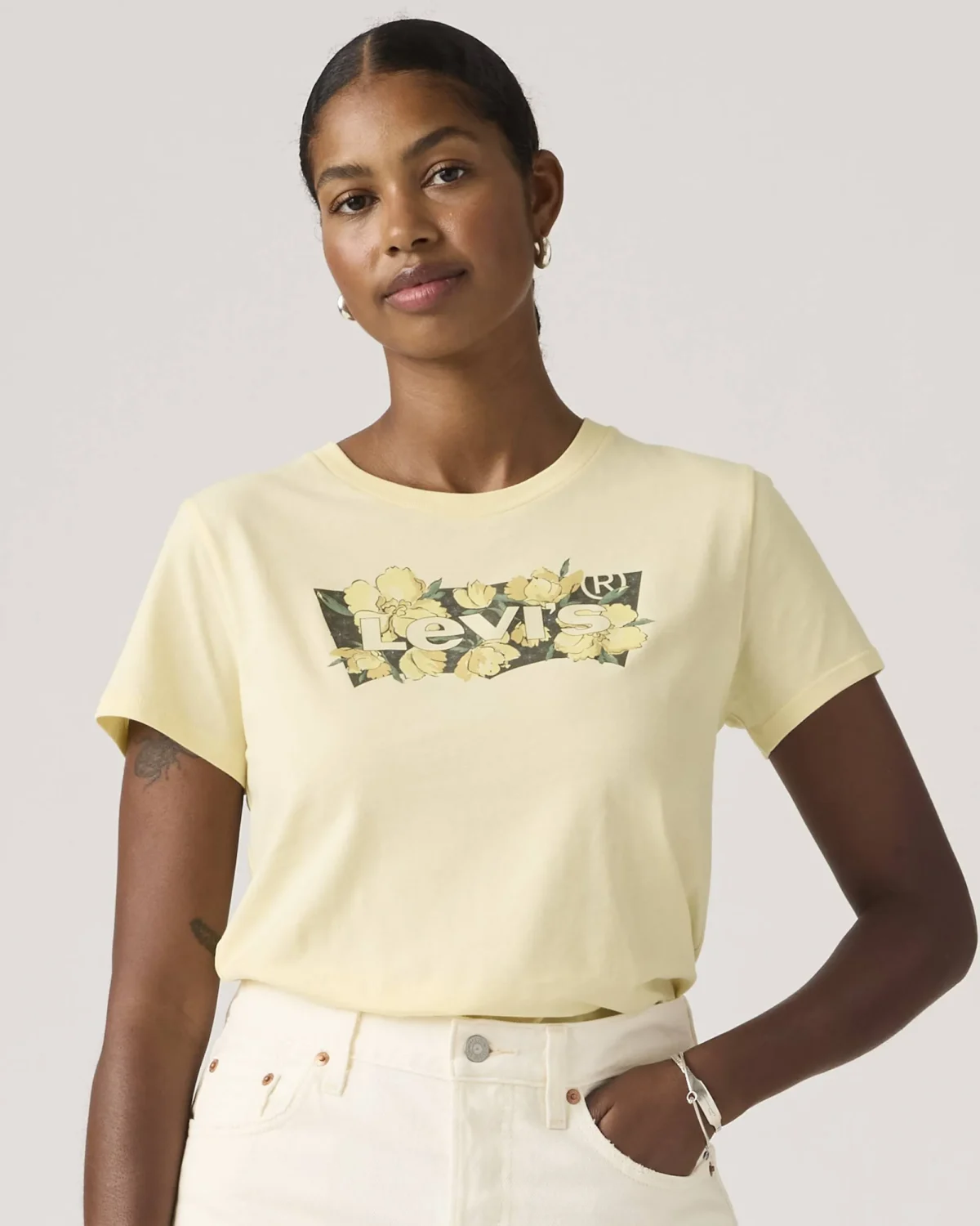 Levi's Γυναικείο T Shirt Perfect Tee Crewneck Standard Fit