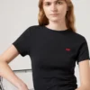 WT_A7419-0014_LSE_CM_D1 Levi’s Γυναικείο T Shirt Essential Sporty Rib Tee Slim Fit Cropped