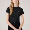 WT_A7419-0014_LSE_CM_DA Levi’s Γυναικείο T Shirt Essential Sporty Rib Tee Slim Fit Cropped