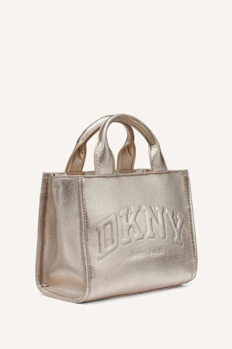 DKNY Hadlee Tote Handbag Metallic