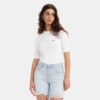 Levi’s® Γυναικείο Rib T-Shirt Luca Slim Crew Neck