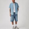 Levi's Ανδρικό Denim Σορτς 478 Baggy Low Rise Wide Leg Non Stretch