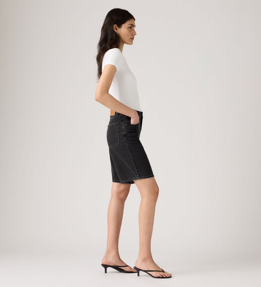 Levi’s Γυναικείο Denim Σορτς Baggy Dad Jorts Mid Rise Baggy Fit Above The Knee