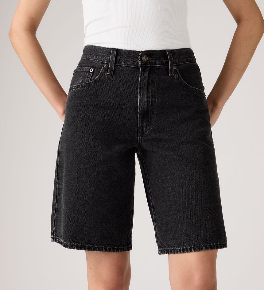 Levi’s Γυναικείο Denim Σορτς Baggy Dad Jorts Mid Rise Baggy Fit Above The Knee