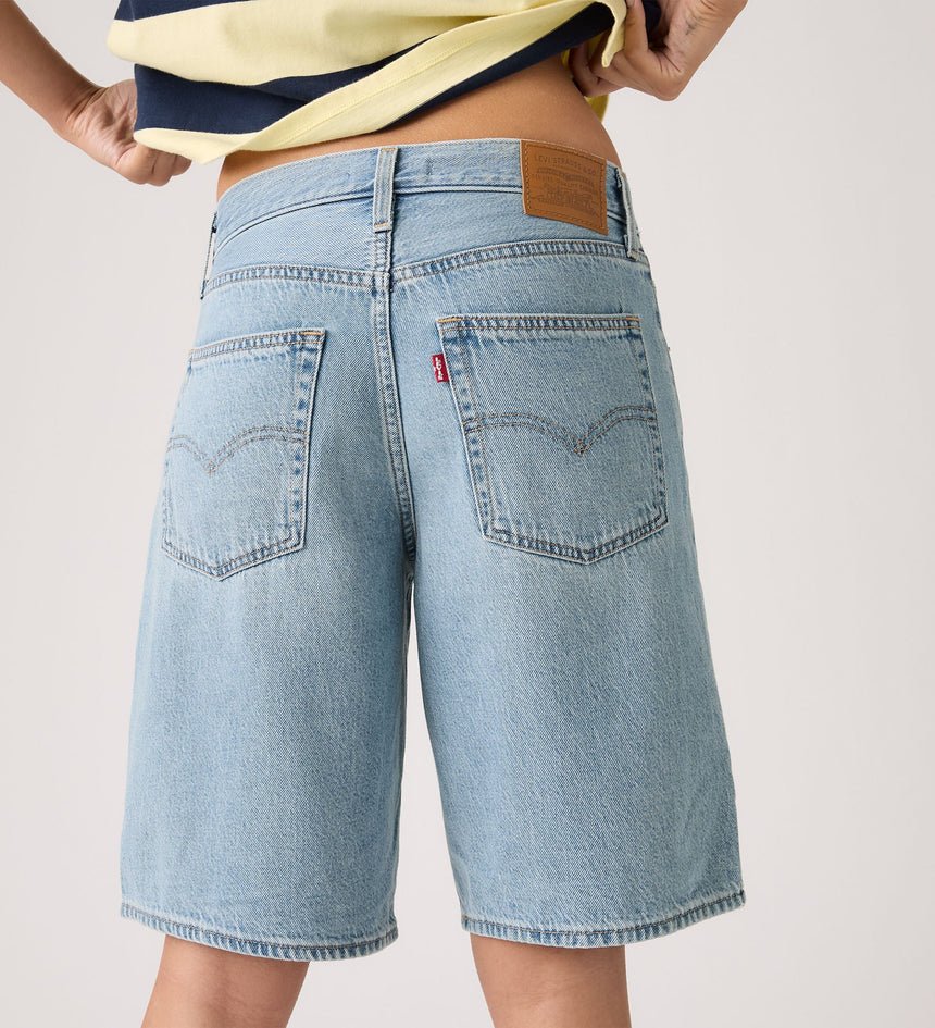 Levi’s Γυναικείο Denim Σορτς Baggy Dad Jorts Mid Rise Baggy Fit Above The Knee