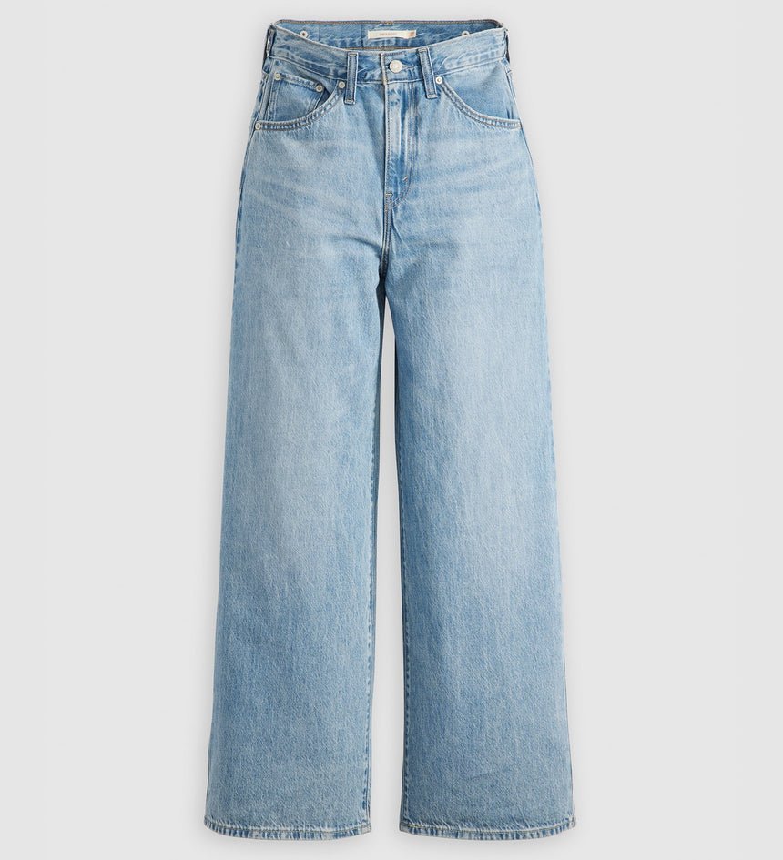 Levi’s Γυναικείο Cinch Baggy Carpenter Τζιν Mid Rise Straight Leg