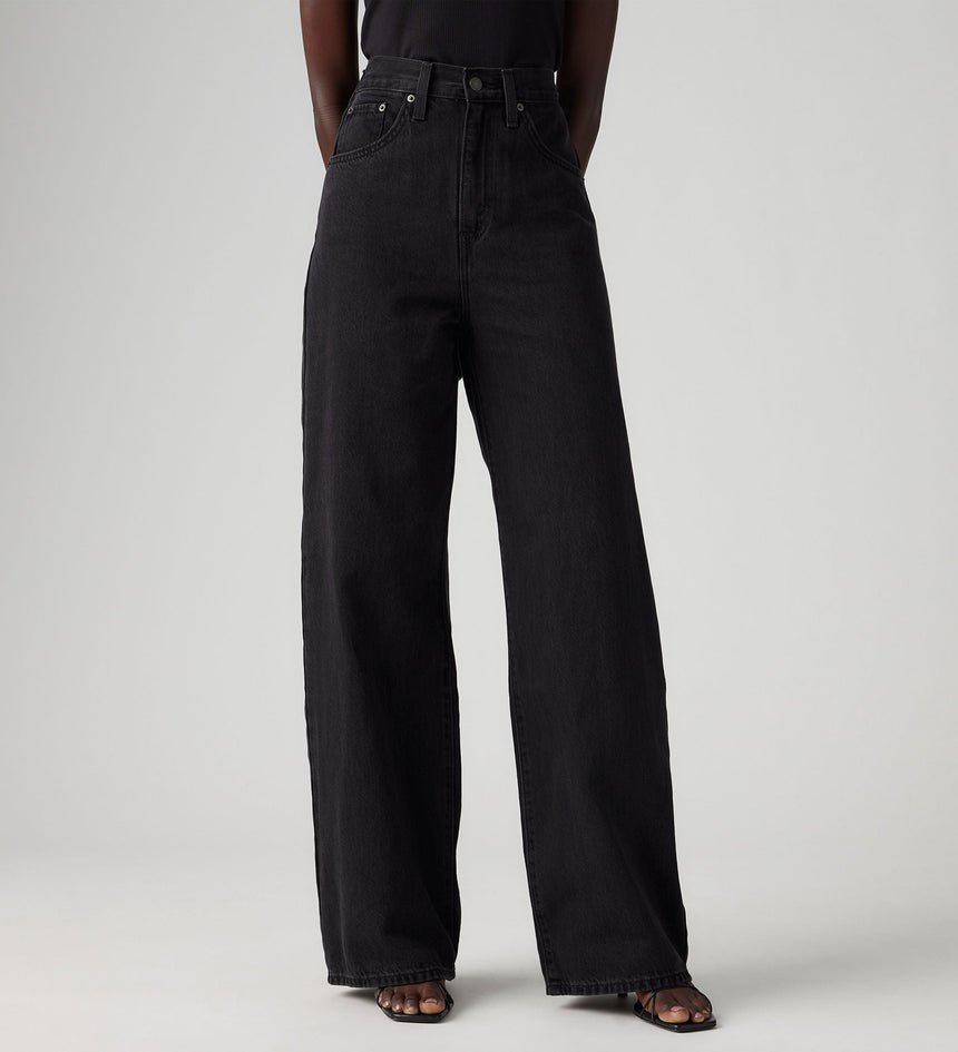 Levi’s Γυναικείο Cinch Baggy Carpenter Τζιν Mid Rise Straight Leg