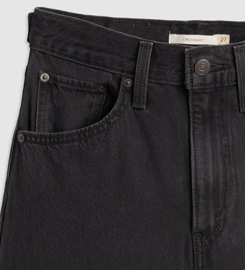 Levi’s Γυναικείο Cinch Baggy Carpenter Τζιν Mid Rise Straight Leg