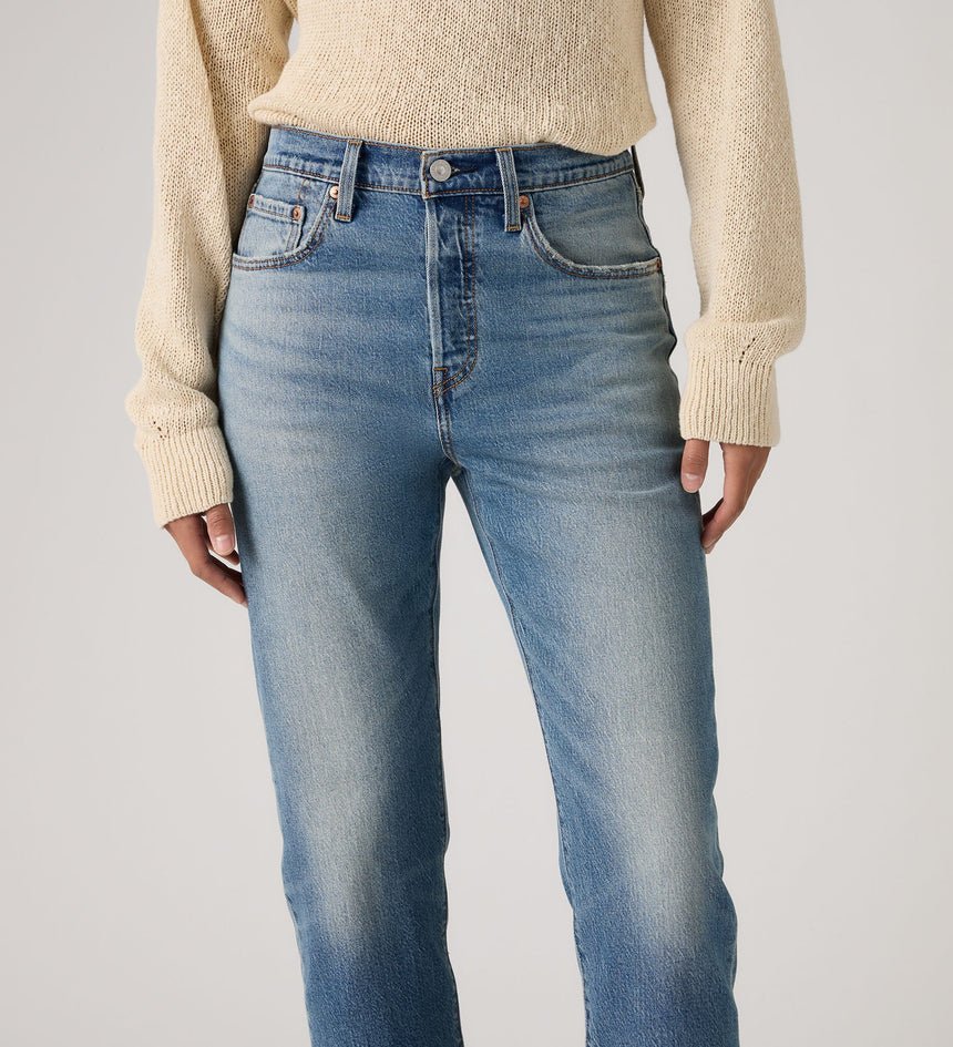 Levi’s Γυναικείο Τζιν 501 Original Cropped Lightweight High Rise Straight