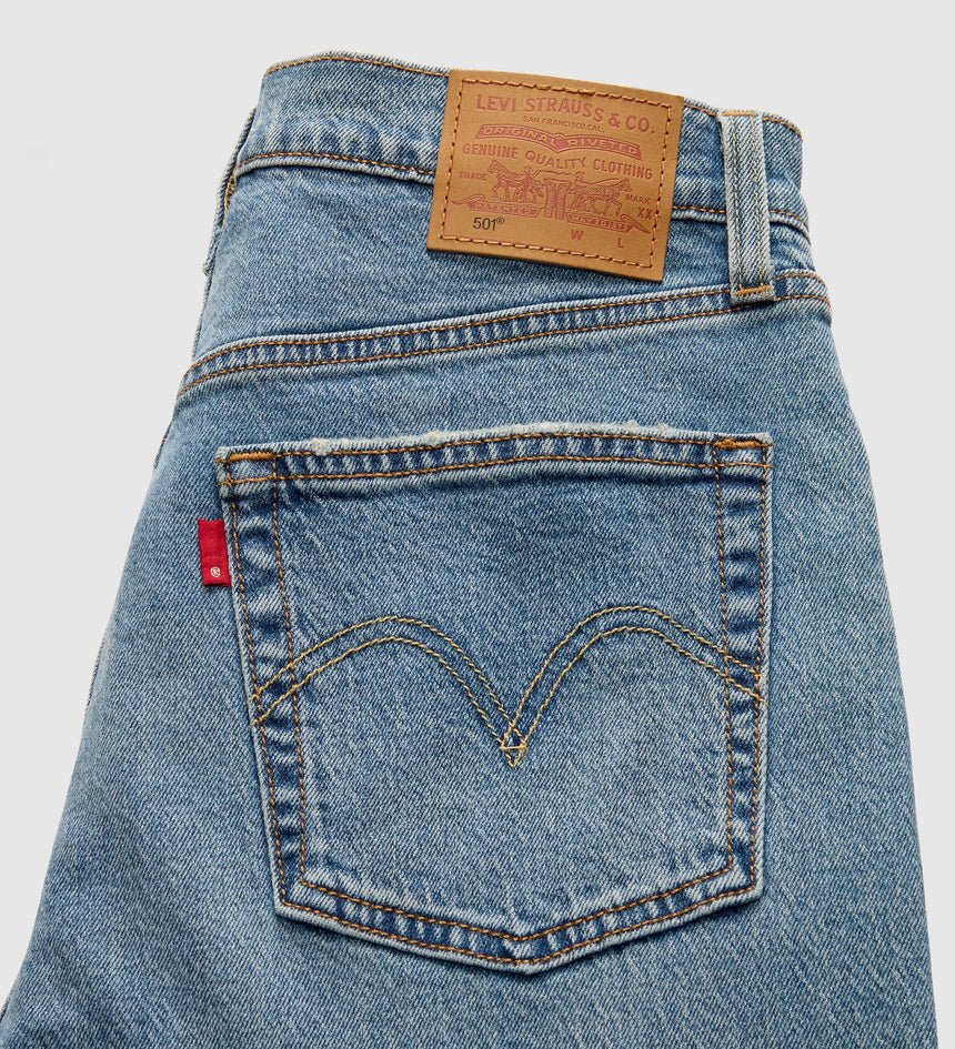 Levi’s Γυναικείο Τζιν 501 Original Cropped Lightweight High Rise Straight