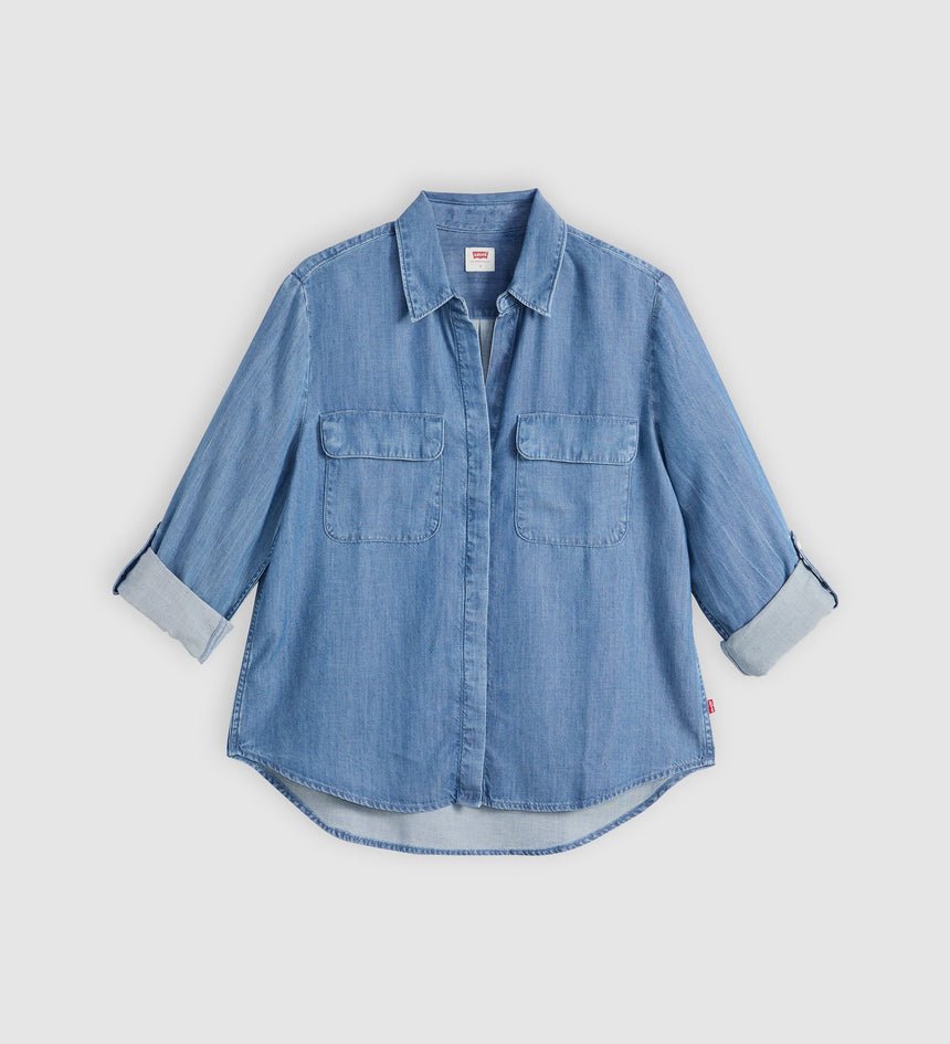 Levi’s Γυναικείο Πουκάμισο Elaine Utility Relaxed Fit Tencel Lyocell