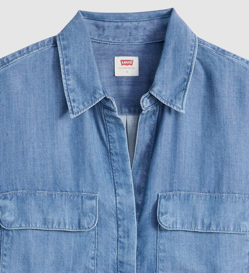 Levi’s Γυναικείο Πουκάμισο Elaine Utility Relaxed Fit Tencel Lyocell