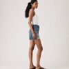 Levi's Γυναικείο Denim Σορτς Ribcage High Rise Relaxed Fit Non Stretch