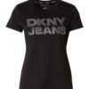 DKNY Γυναικείο T Shirt Logo από Βαμβάκι και Modal