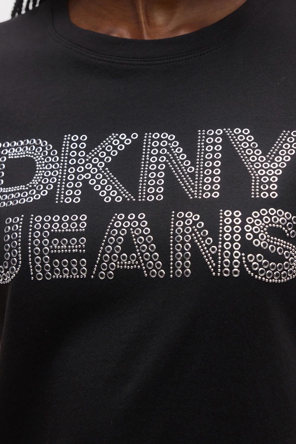 DKNY Γυναικείο T Shirt Logo από Βαμβάκι και Modal