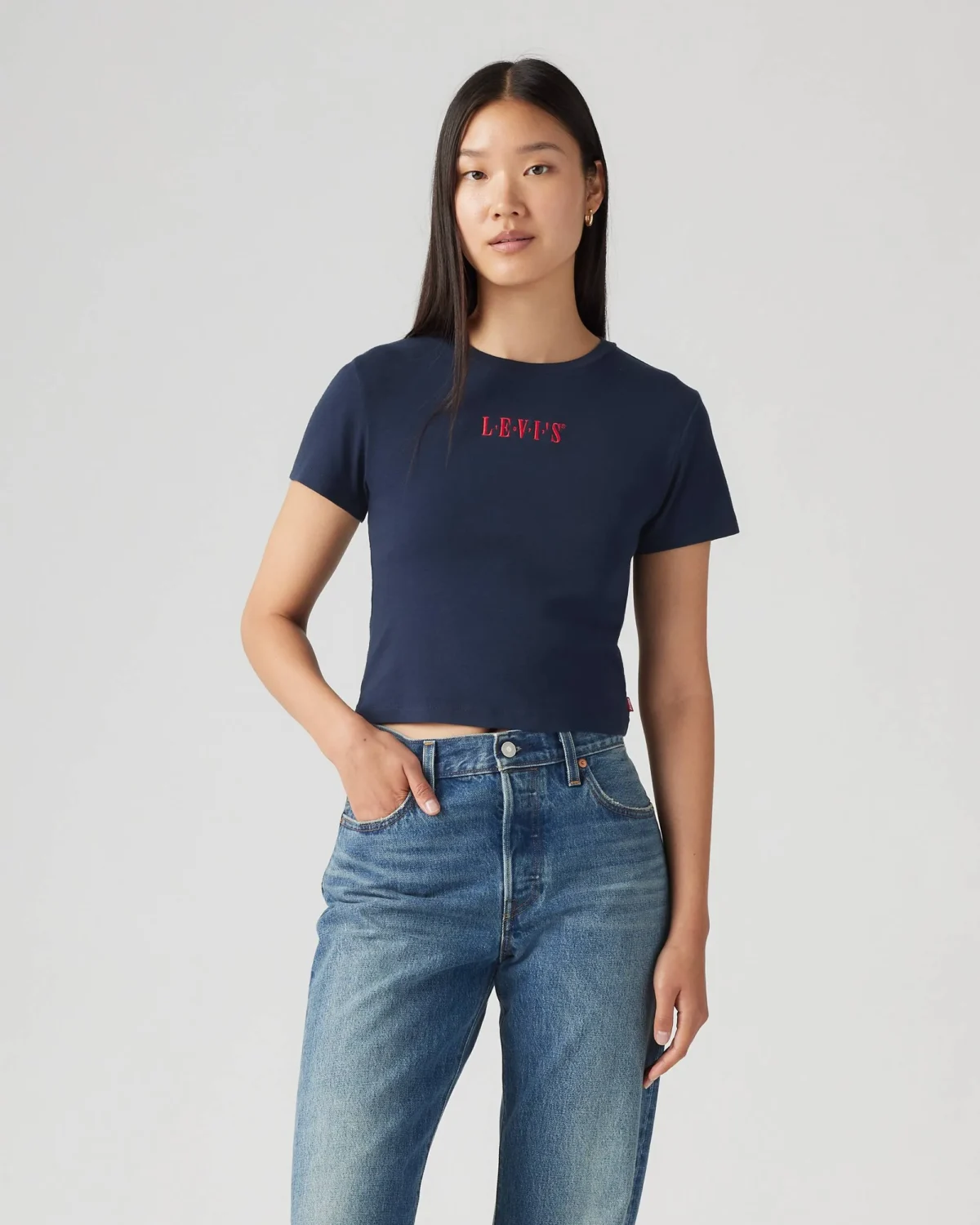 Levi’s Γυναικείο T Shirt Graphic Essential Sporty Tee Slim Fit Crewneck