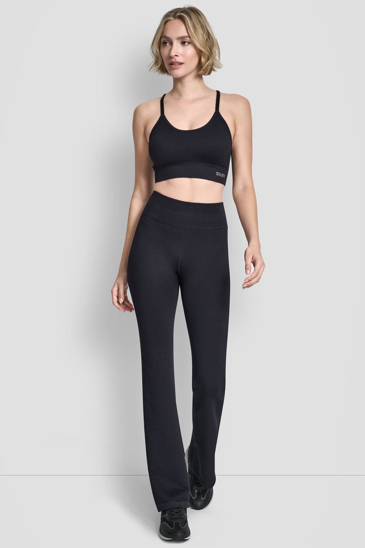 DKNY Seamless Racerback Bra Γυναικείο Longline Αθλητικό Μπουστάκι με Αφαιρούμενες Cups
