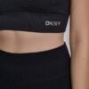 DKNY Seamless Racerback Bra Γυναικείο Longline Αθλητικό Μπουστάκι με Αφαιρούμενες Cups