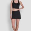 DKNY Sport Γυναικεία Αθλητική Φούστα Skort Extra High Rise Balance Compression με Εσωτερικό Biker Shorts