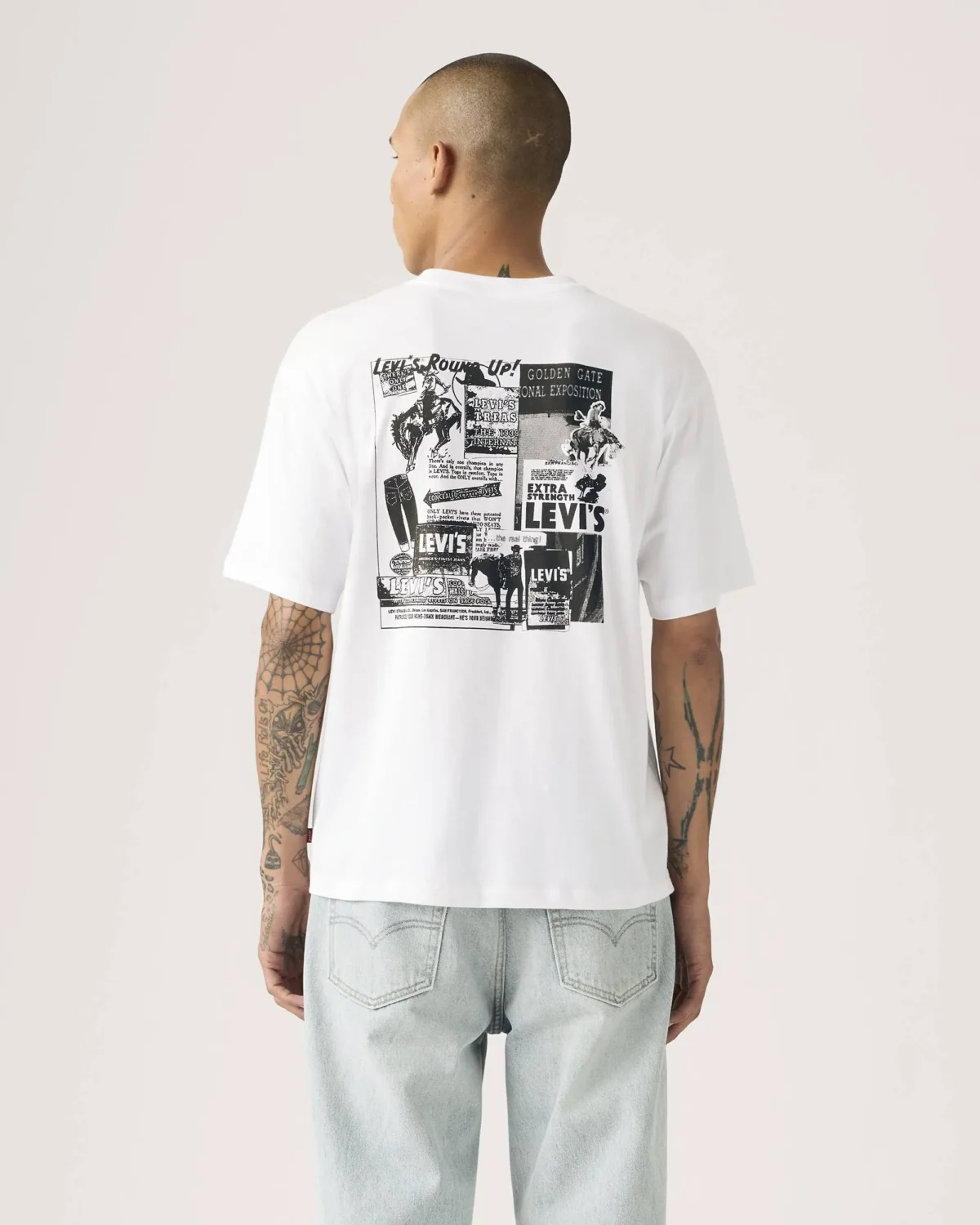 Levi’s Graphic Vintage Fit Tee Ανδρικό T Shirt Relaxed Fit 100% Βαμβάκι