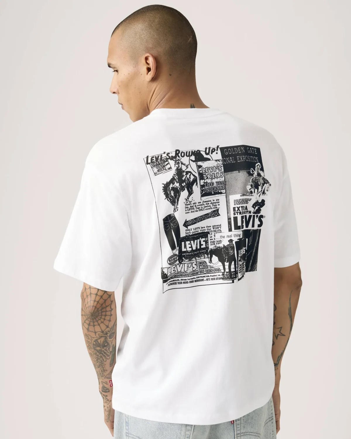 Levi’s Graphic Vintage Fit Tee Ανδρικό T Shirt Relaxed Fit 100% Βαμβάκι