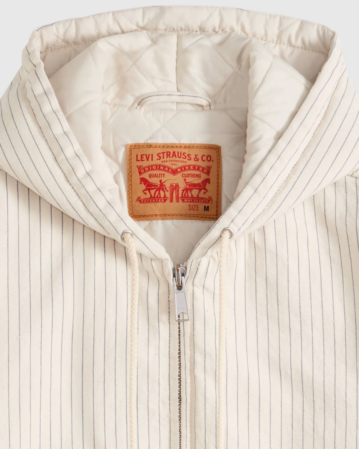 Levi’s Potrero Hooded Jacket Ανδρικό Denim Μπουφάν Hoodie Με Καπιτονέ Επένδυση Relaxed Fit