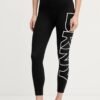 DKNY Sport Γυναικείο Κολάν 7 8 Ψηλόμεσο Compression με Μεγάλο Logo