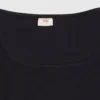 Levi’s Essential Square Neck Long Sleeve Tee Γυναικείο Μπλουζάκι Slim Fit Rib Knit