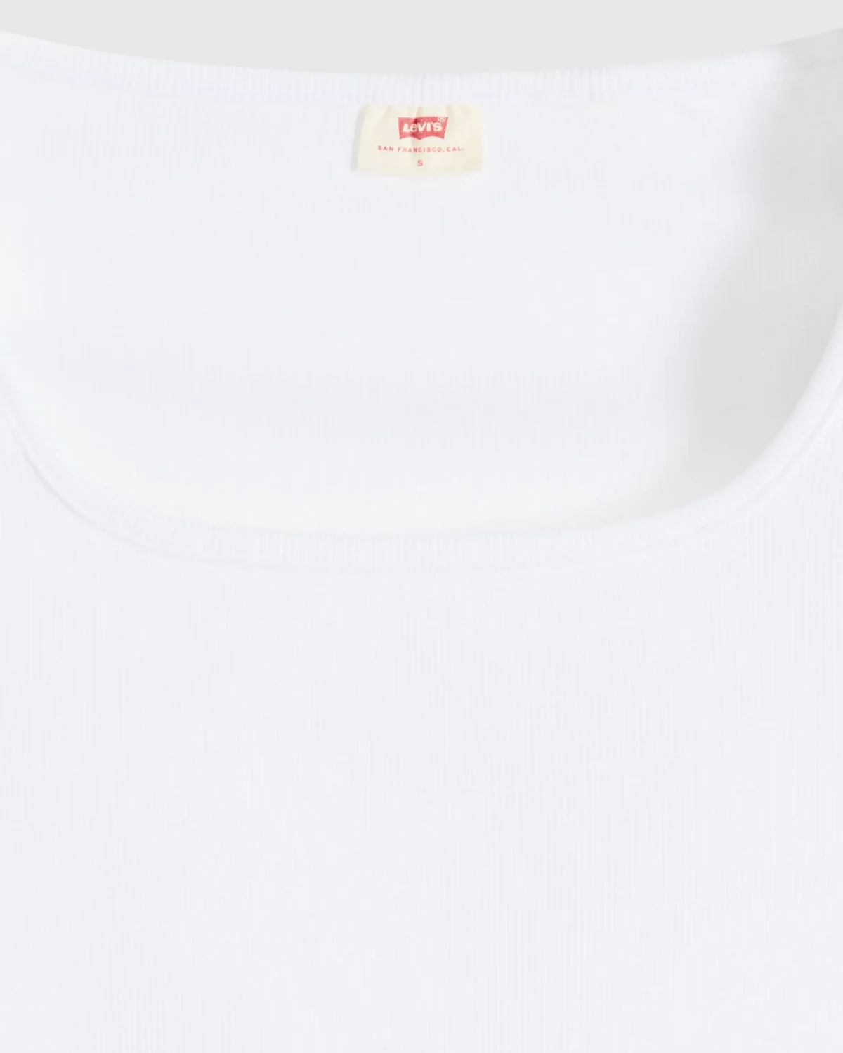 Levi’s Essential Square Neck Long Sleeve Tee Γυναικείο Μπλουζάκι Slim Fit Rib Knit