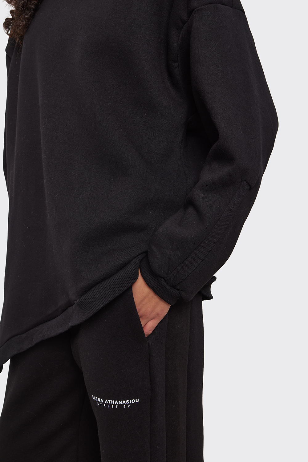 blwh-TOP-20.png Elena Athanasiou City Lady Essential Sweatshirt Γυναικείο Φούτερ Crewneck Regular Fit