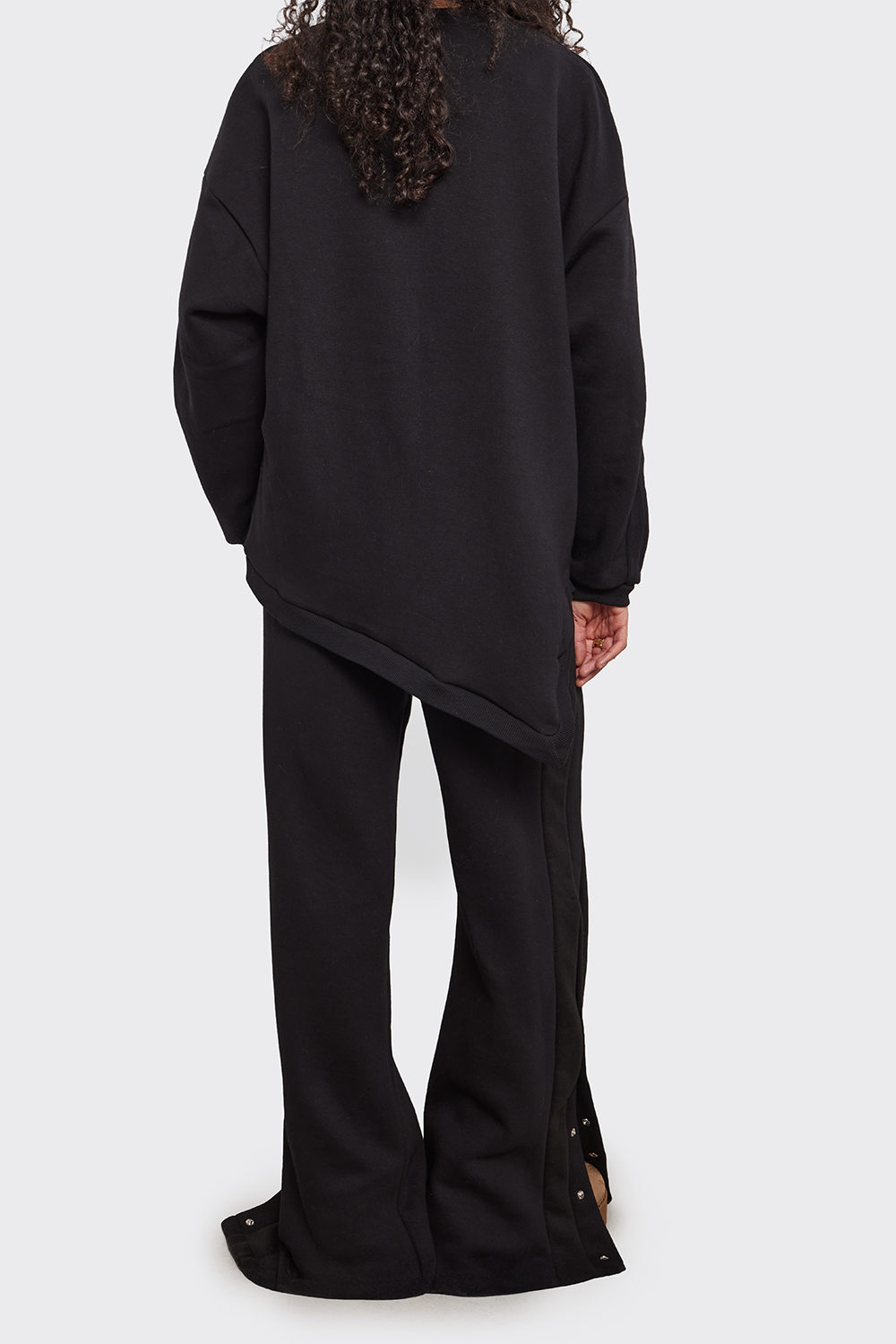 blwh-TOP-21.png Elena Athanasiou City Lady Essential Flared Pants Γυναικείο Παντελόνι Καμπάνα Regular Fit