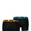 PUMA Ανδρικά Boxer Briefs Everyday Basic 2 Pack με Cotton Stretch και Logo Μέση