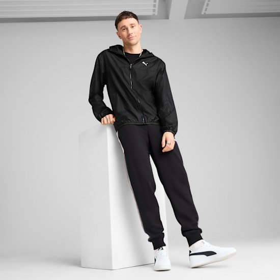 PUMA Ανδρικό Αντιανεμικό Essentials Regular Windbreaker με Κουκούλα και Φερμουάρ
