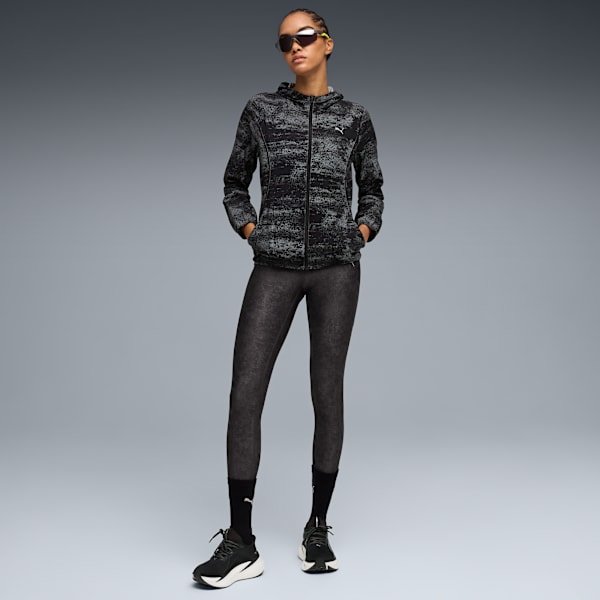 PUMA Γυναικείο Κολάν Τρεξίματος Run Velocity Printed High Waist με dryCELL