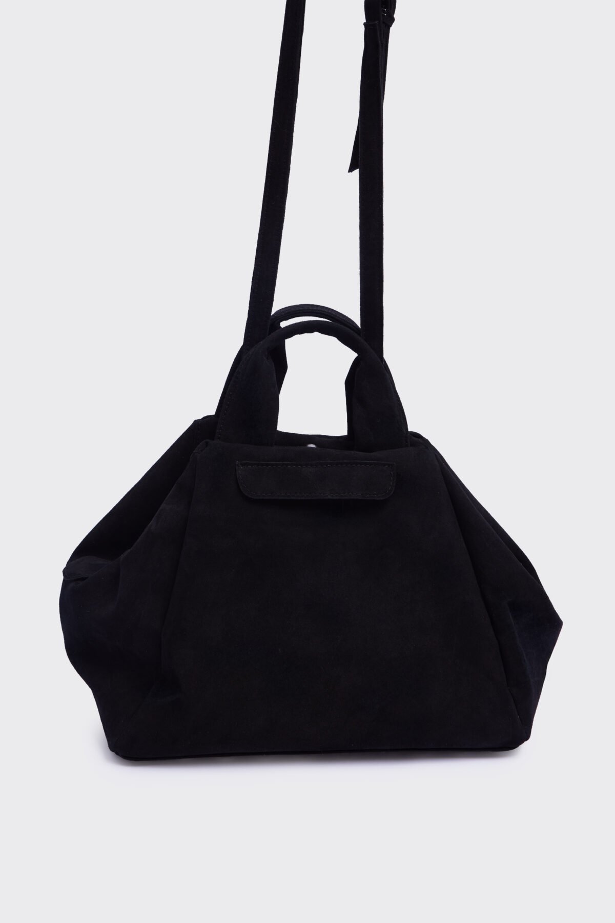 silhouette-shoulder-bags-26-387-1200×1800-1.jpg EA Bags Bubble Bag Τσάντα Ώμου Suede Με Κλείσιμο Φερμουάρ