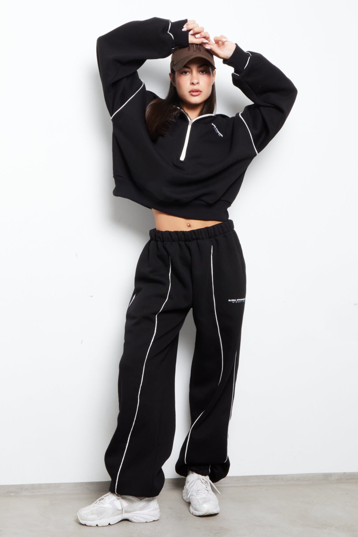 Elena Athanasiou City Lady Essential Jogger Γυναικείο Παντελόνι Φόρμας Regular Fit