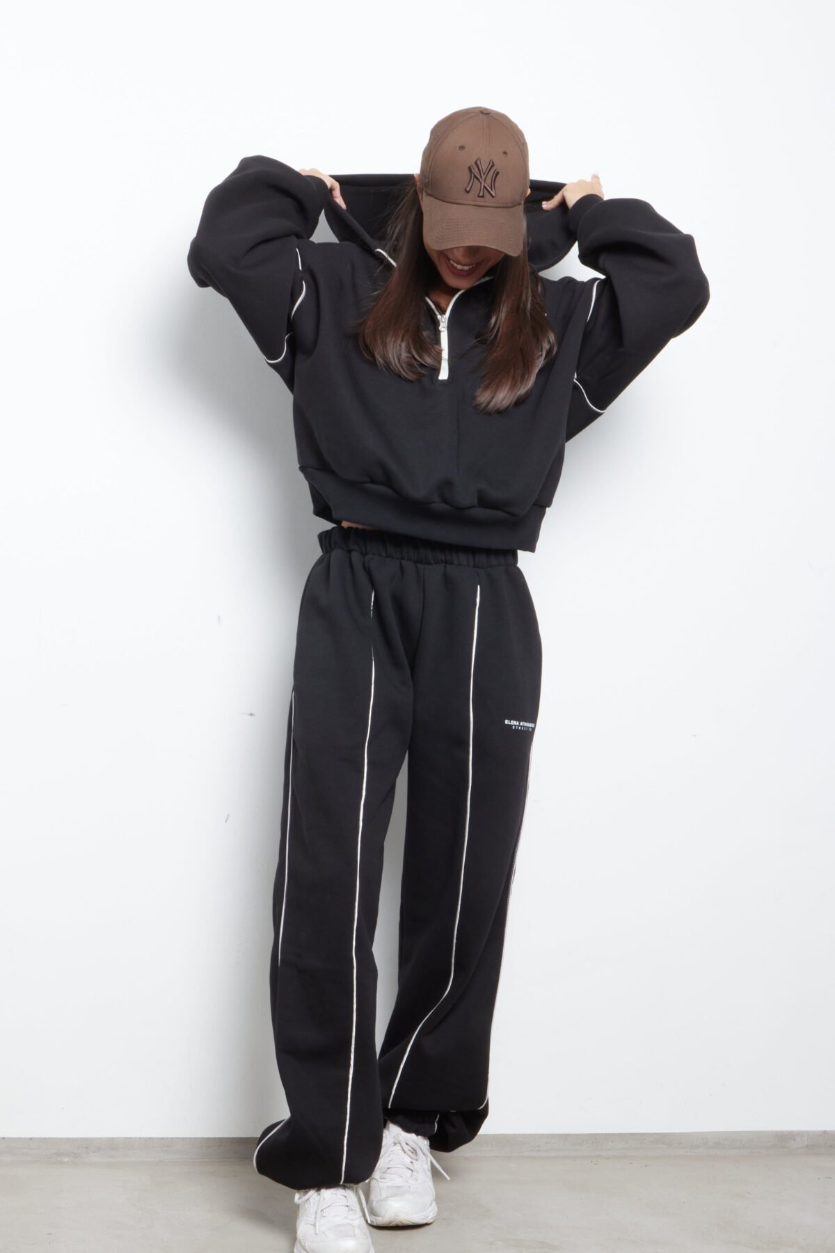 Elena Athanasiou City Lady Essential Jogger Γυναικείο Παντελόνι Φόρμας Regular Fit