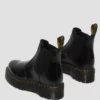 Dr. Martens Unisex Chelsea Μποτάκια 2976 Quad Smooth Leather Platform