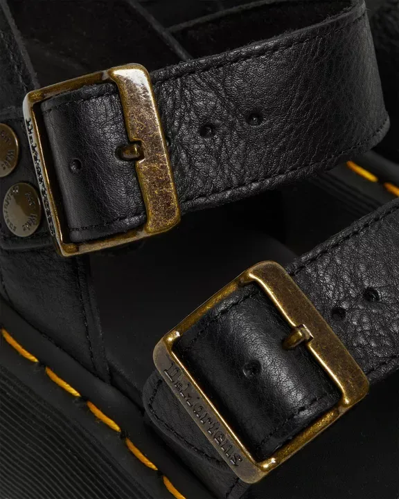 25720001 (6) Dr. Martens Γυναικεία Σανδάλια Gryphon Quad Leather Platform