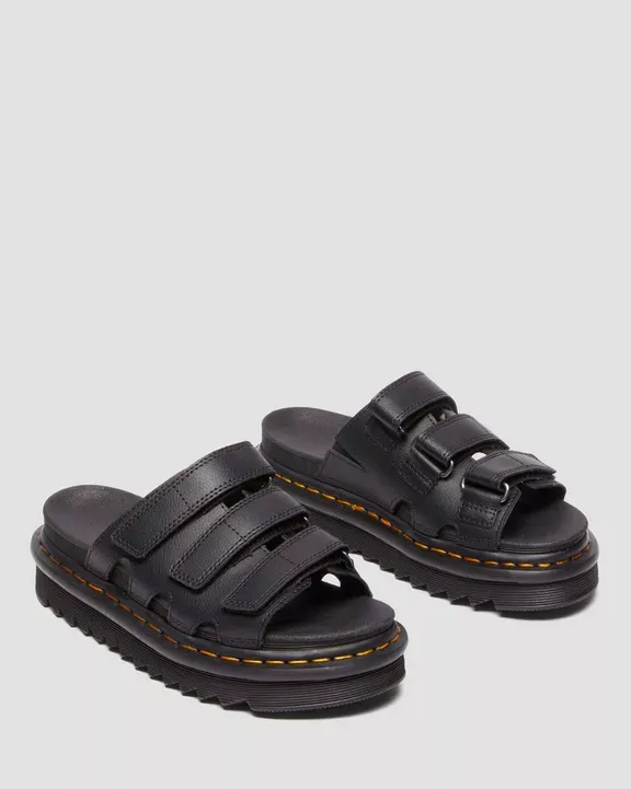 40522001 (3) Dr. Martens Γυναικεία Slides Raine Athena Leather