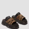41110200 (4) Dr. Martens Γυναικεία Slides Mattison Leopard
