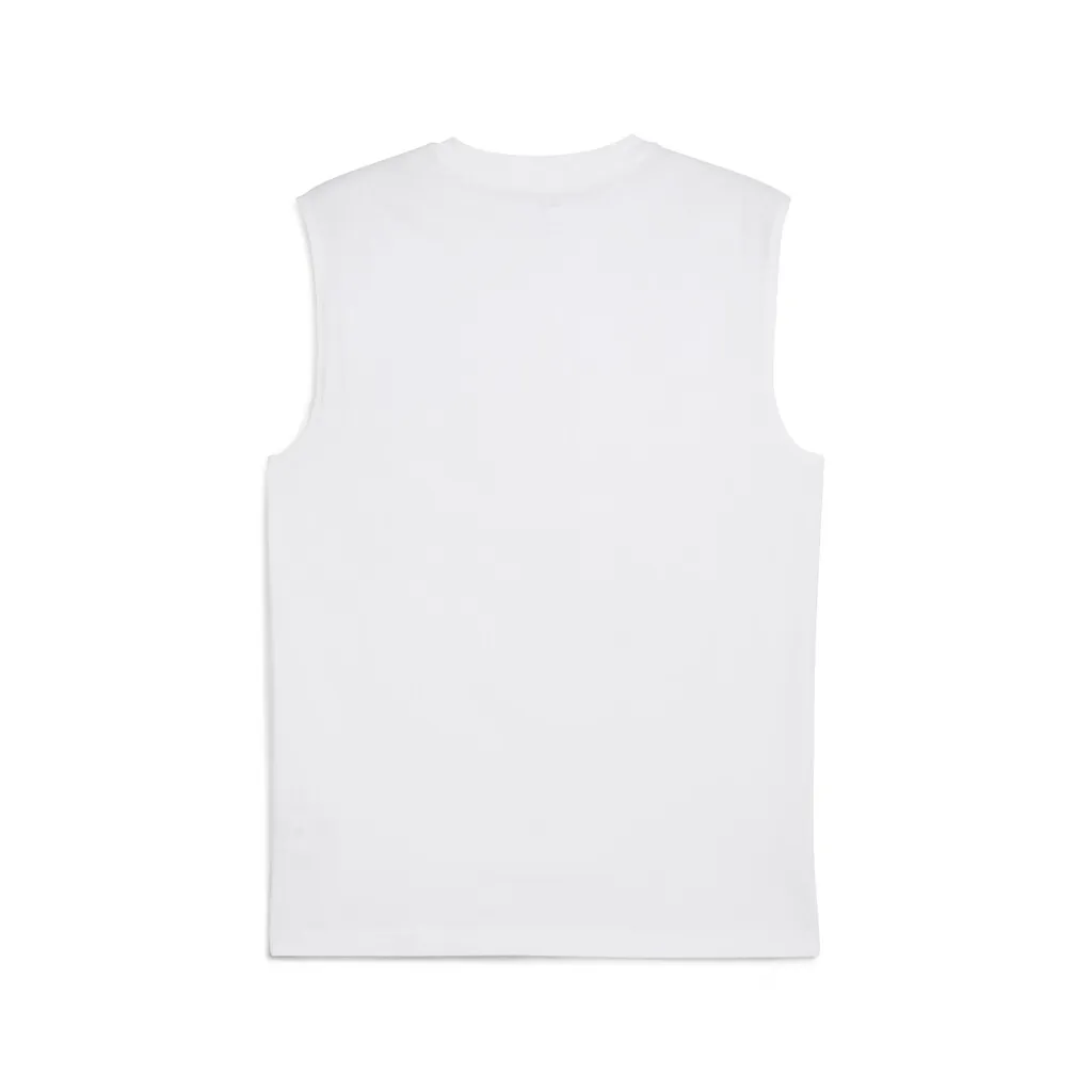 Puma Ανδρική Αμάνικη Μπλούζα Essentials No. 1 Logo