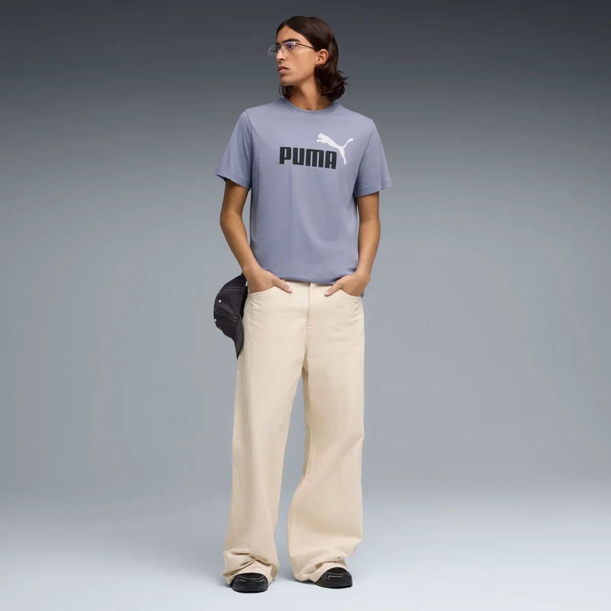 Puma Ανδρικό T-Shirt Essentials 2 Colour No. 1 Logo